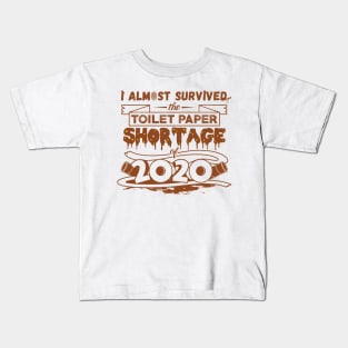 TP Shortage 2020 Kids T-Shirt